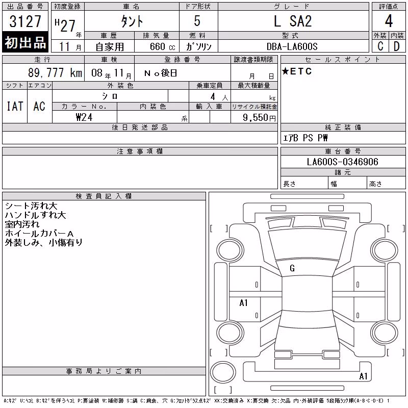 DAIHATSU TANTO
