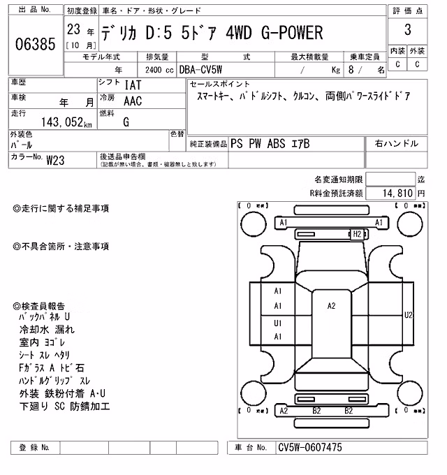 MITSUBISHI DELICA D:5