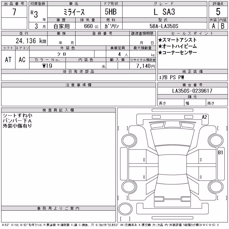 DAIHATSU MIRA E:S