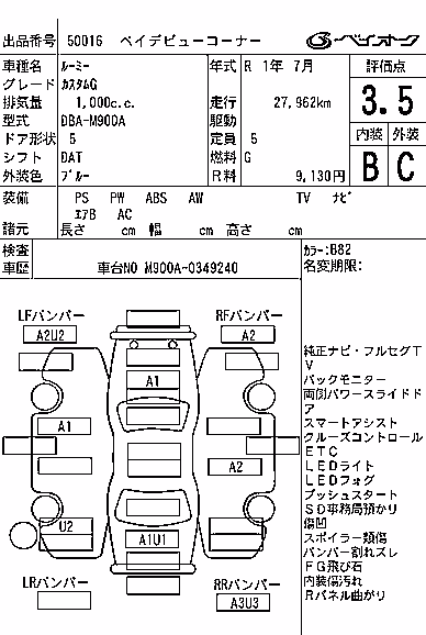 TOYOTA ROOMY