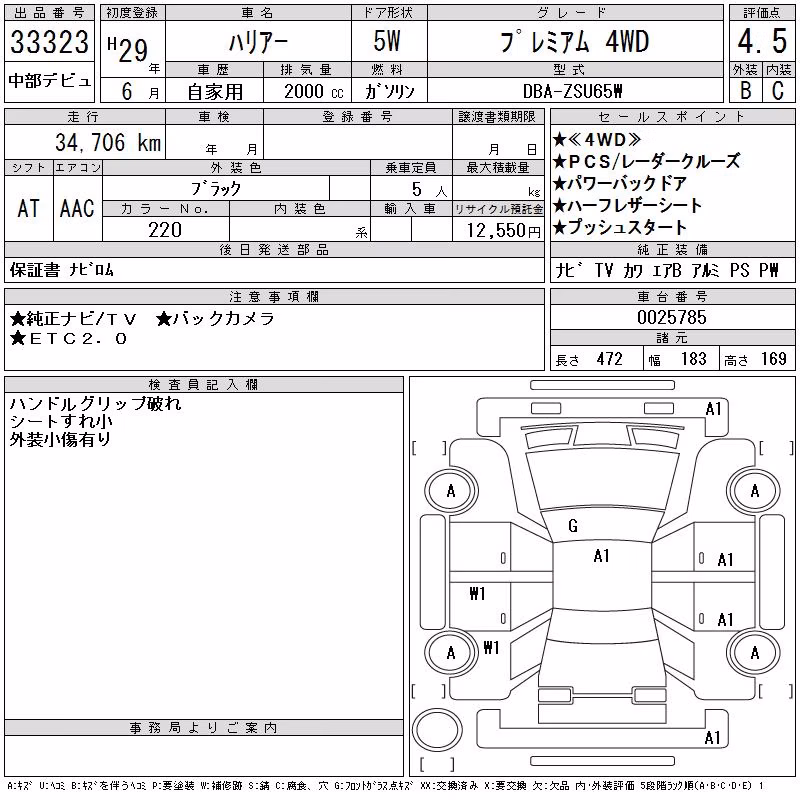 TOYOTA HARRIER