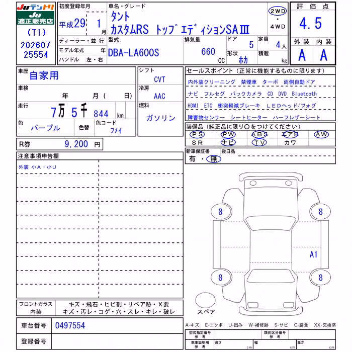 DAIHATSU TANTO