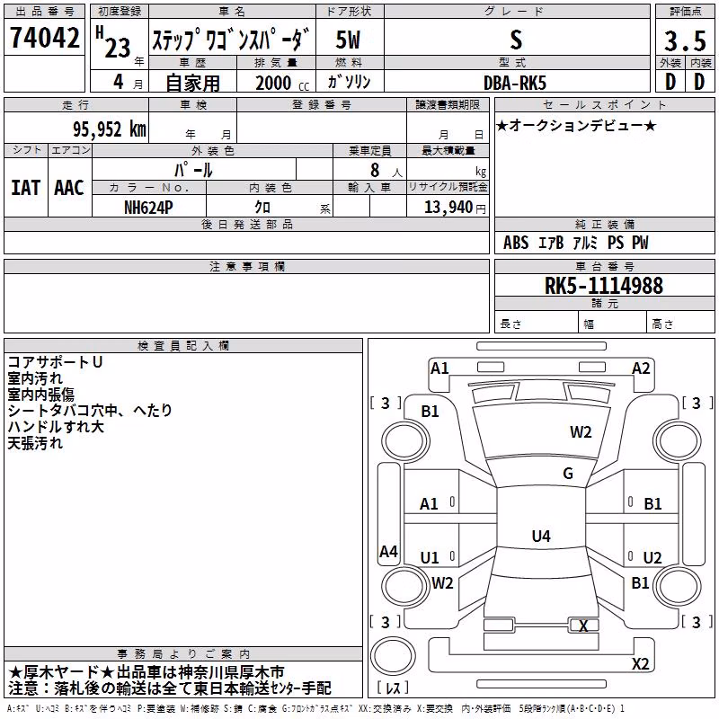 HONDA STEPWGN