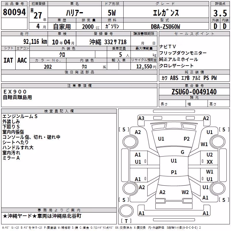 TOYOTA HARRIER