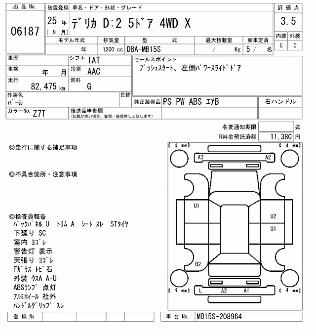MITSUBISHI DELICA D:2
