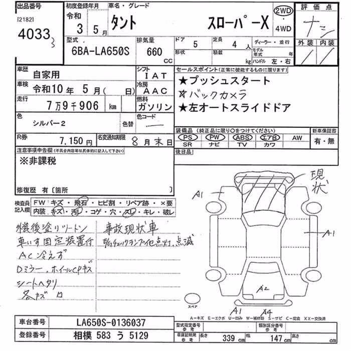 DAIHATSU TANTO