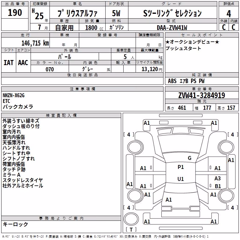 TOYOTA PRIUS ALPHA