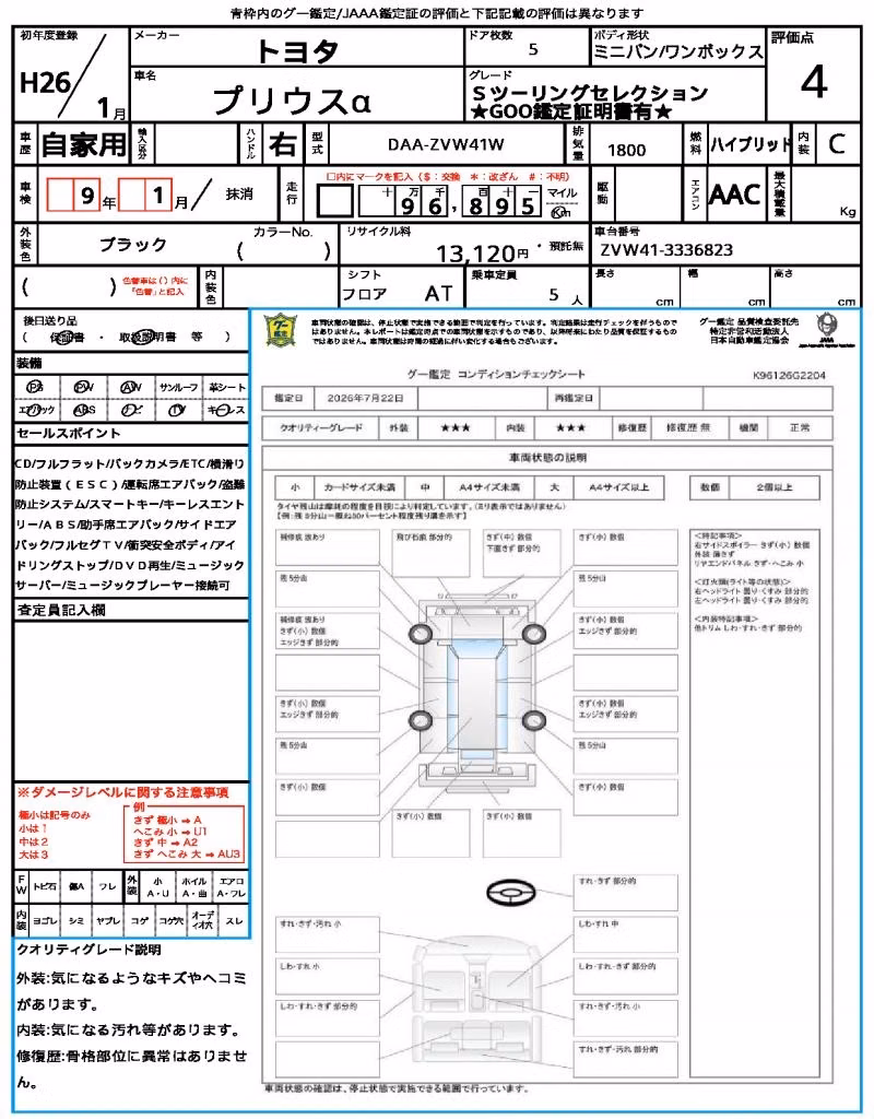 TOYOTA PRIUS ALPHA