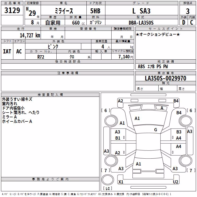 DAIHATSU MIRA E:S
