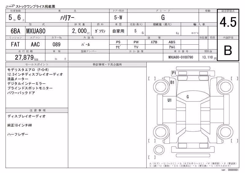 TOYOTA HARRIER