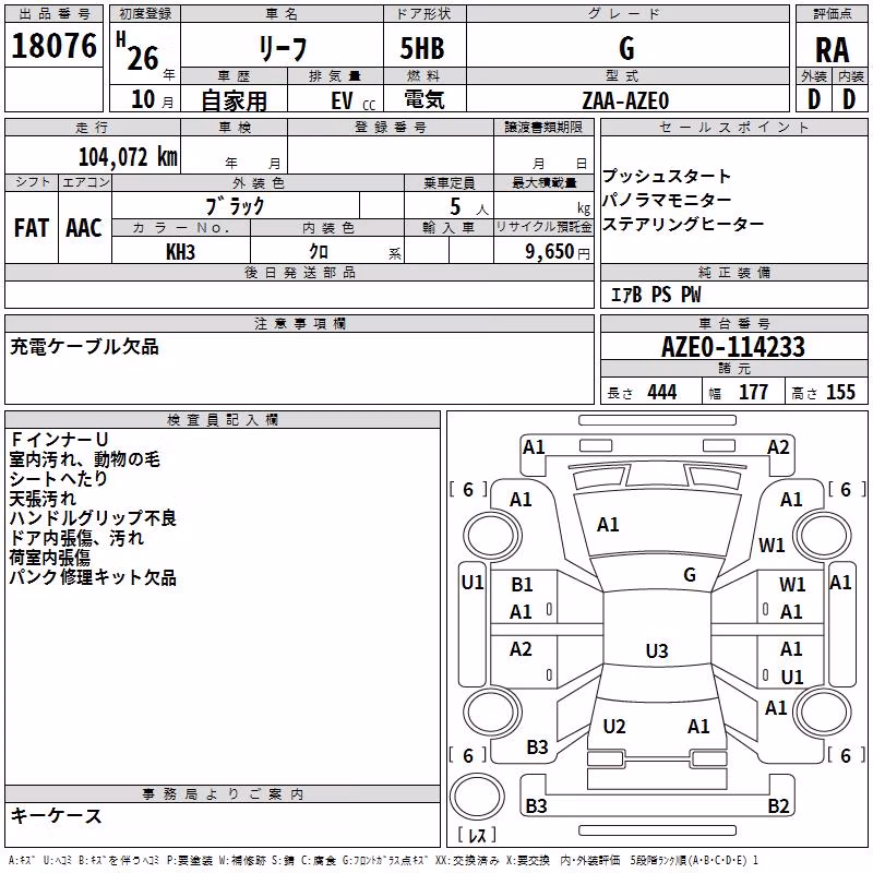 NISSAN LEAF
