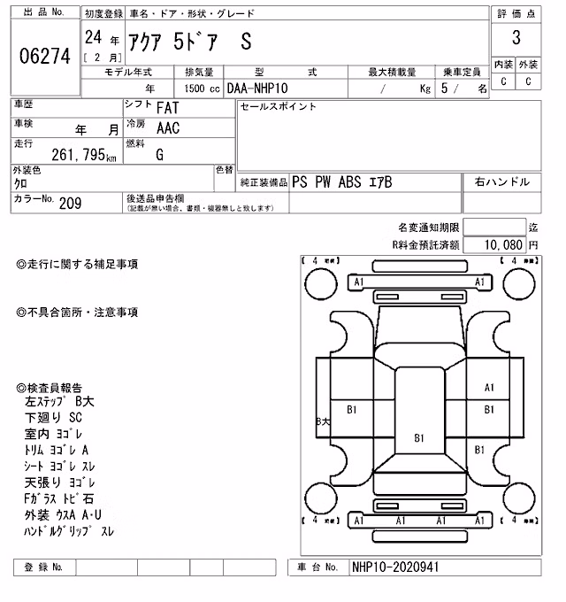 TOYOTA AQUA