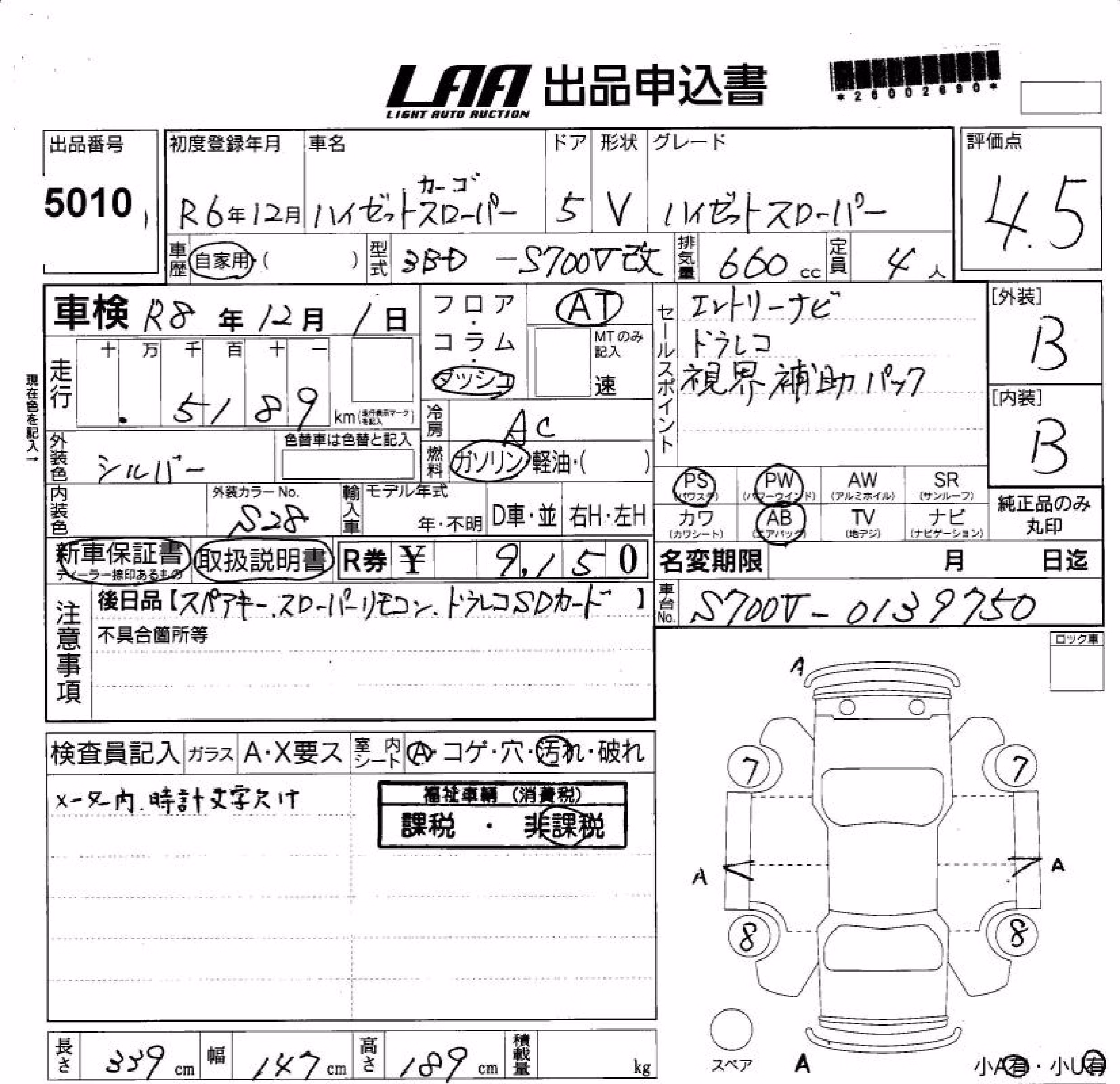 DAIHATSU ATRAI