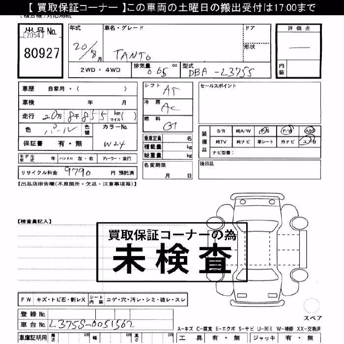 DAIHATSU TANTO