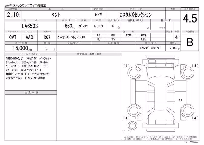 DAIHATSU TANTO
