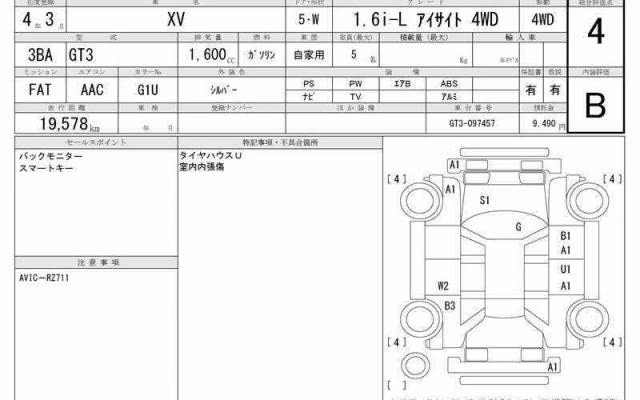 SUBARU XV