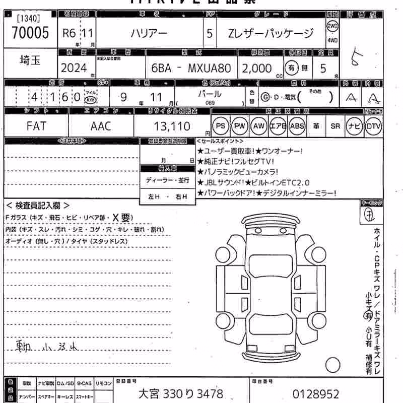 TOYOTA HARRIER