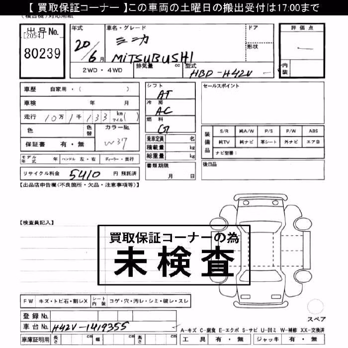 MITSUBISHI MINICA
