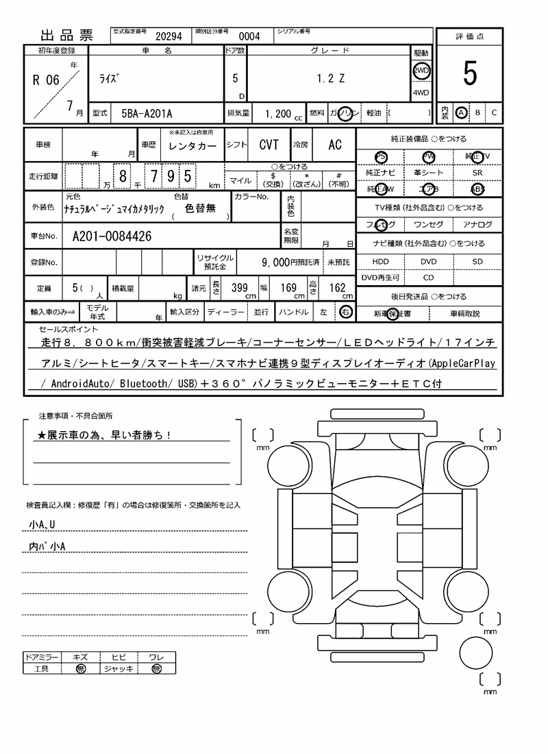 TOYOTA RAIZE