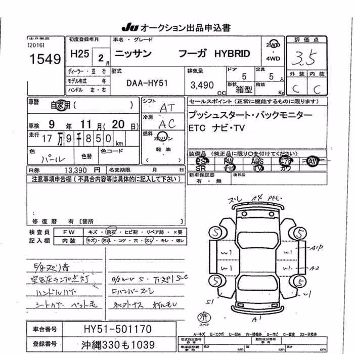NISSAN FUGA