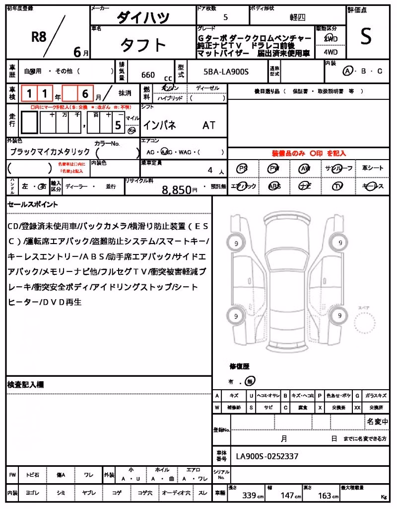 DAIHATSU TAFT