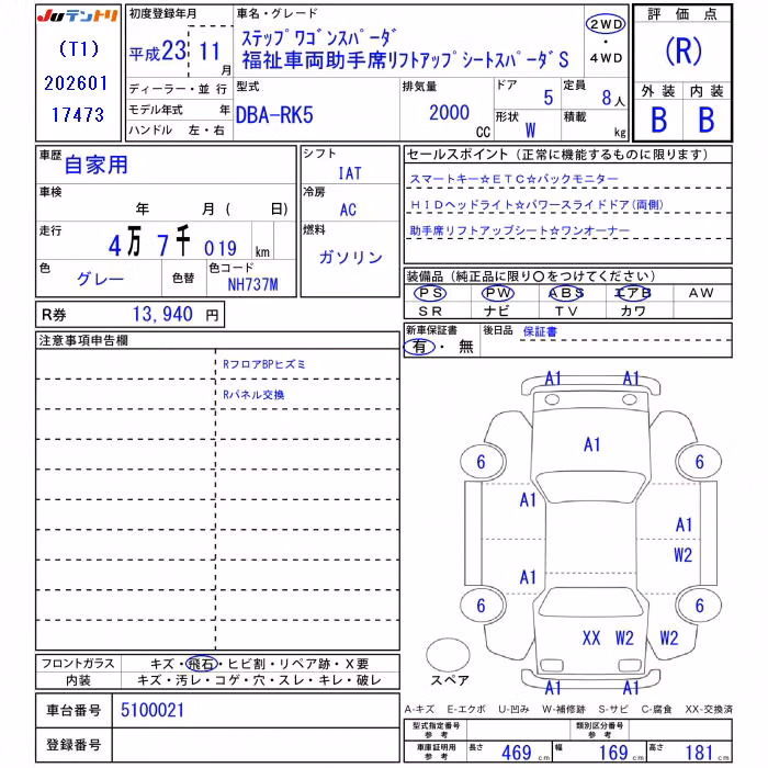 HONDA STEPWGN