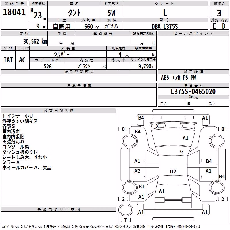 DAIHATSU TANTO
