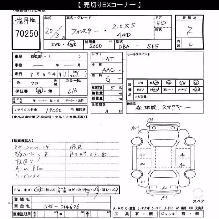 SUBARU FORESTER
