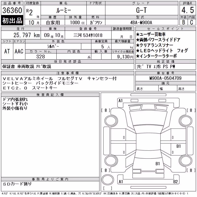 TOYOTA ROOMY