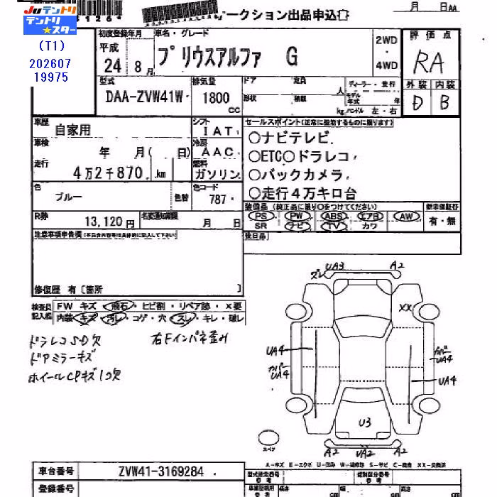 TOYOTA PRIUS ALPHA