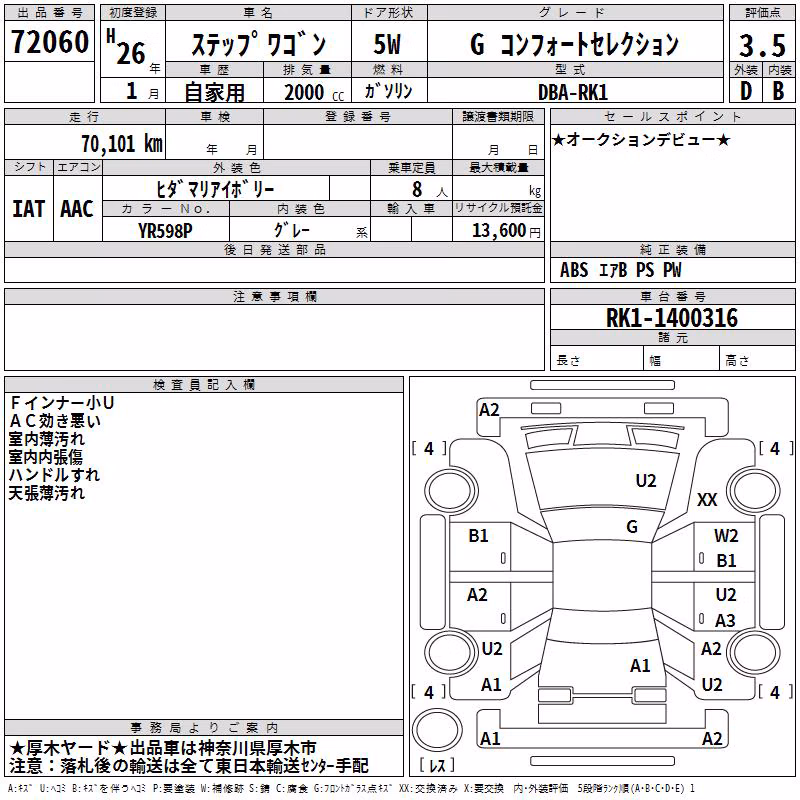 HONDA STEPWGN