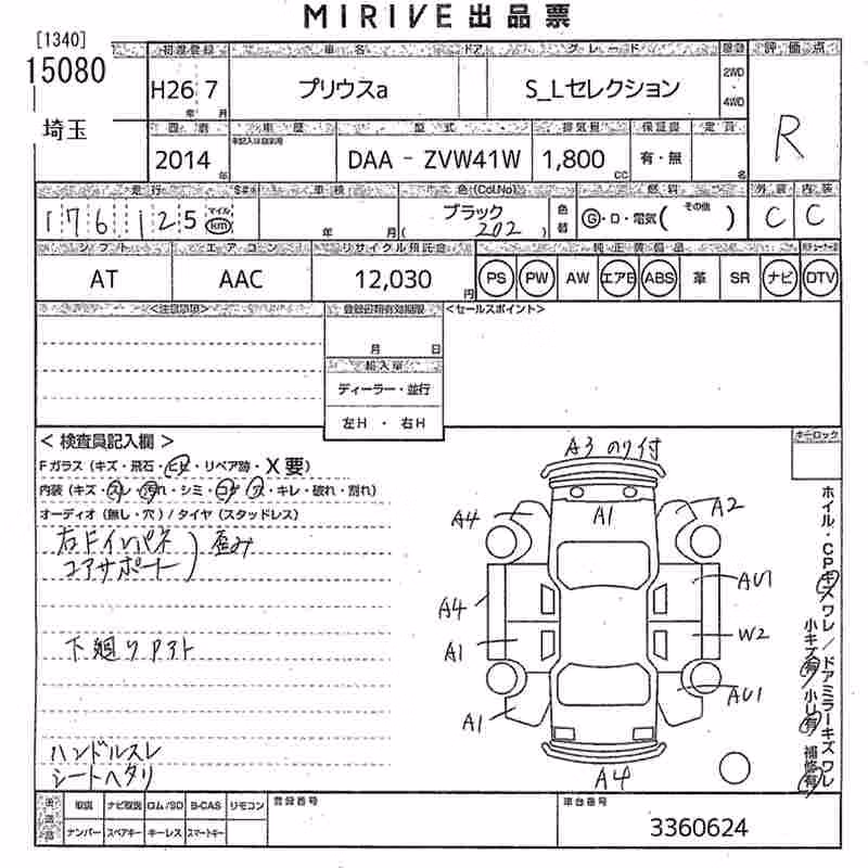 TOYOTA PRIUS ALPHA