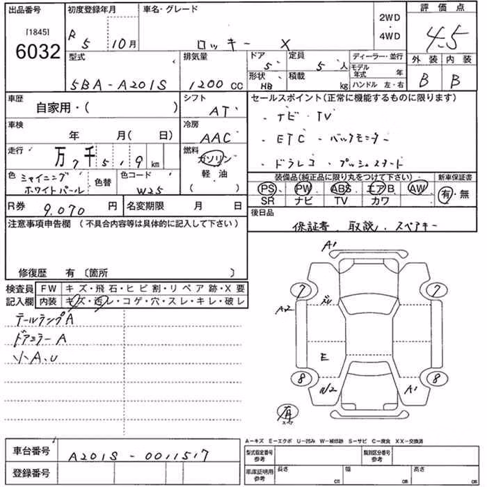 DAIHATSU ROCKY