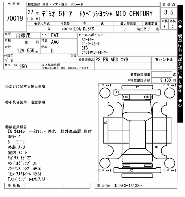 MAZDA DEMIO