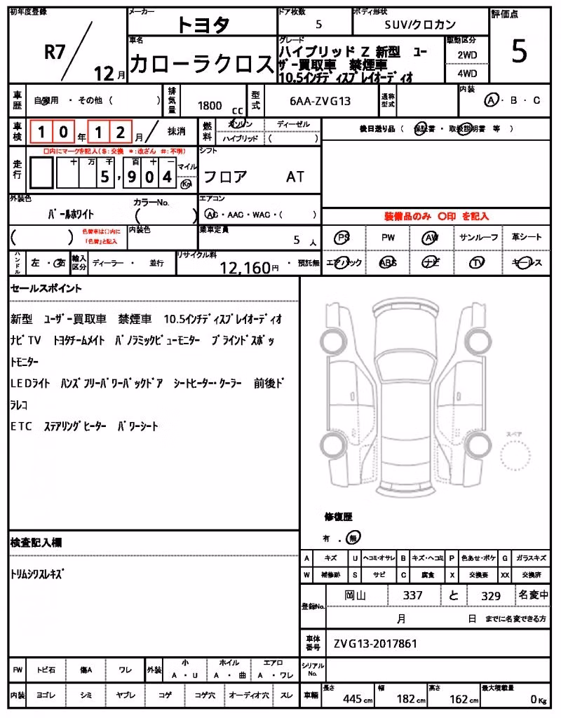 TOYOTA COROLLA CROSS