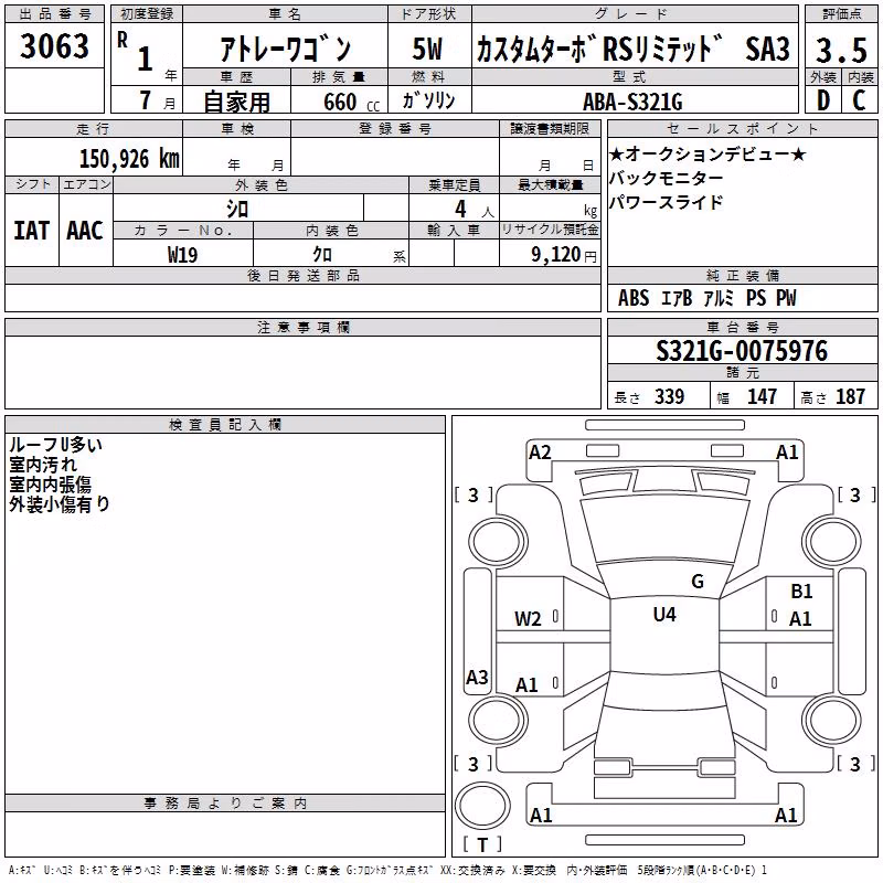 DAIHATSU ATRAI