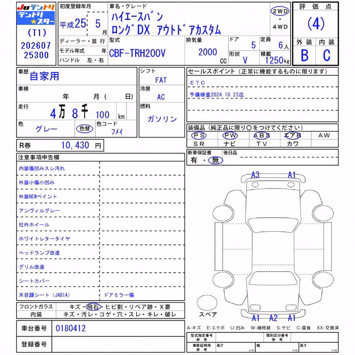 TOYOTA REGIUS ACE