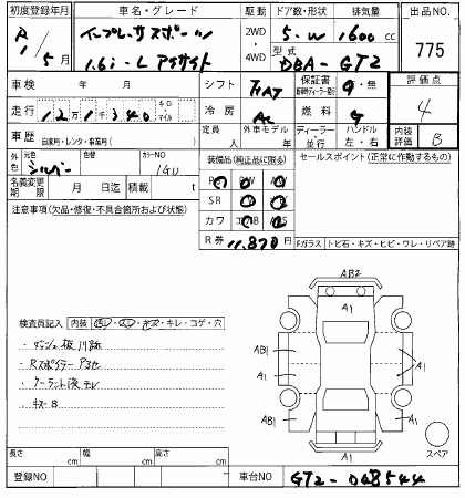 SUBARU IMPREZA