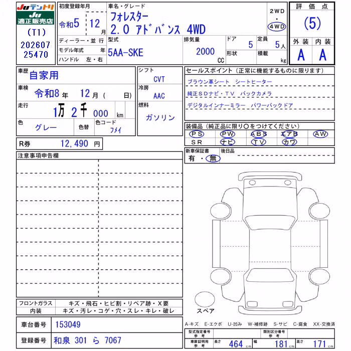 SUBARU FORESTER
