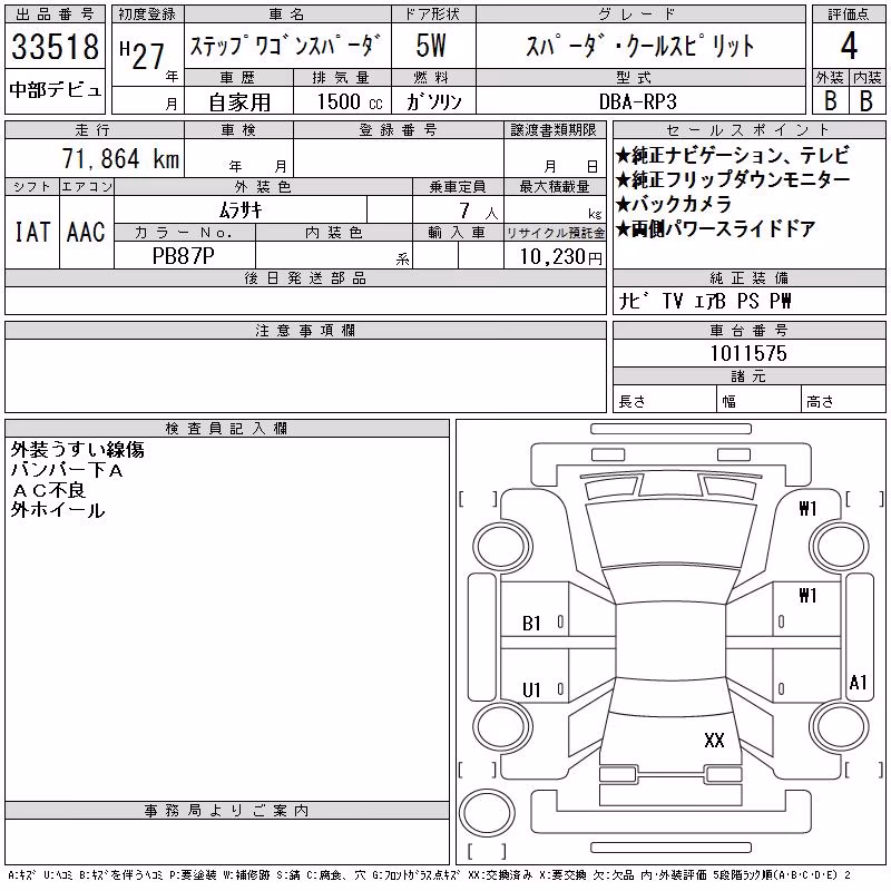 HONDA STEPWGN