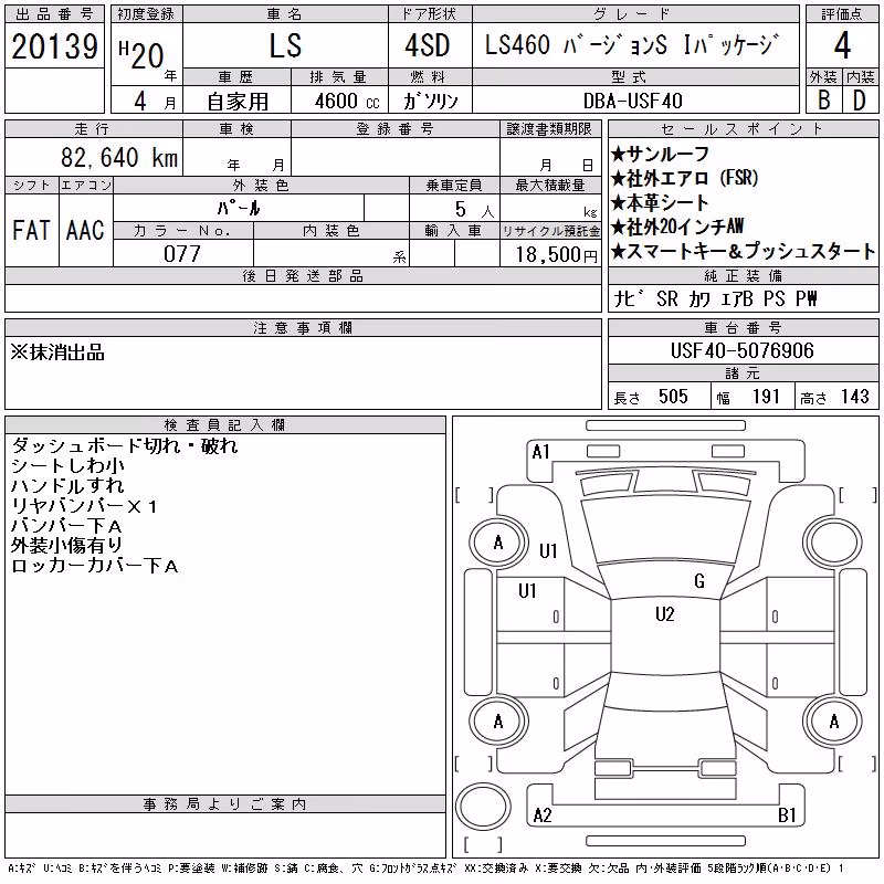 LEXUS LS460