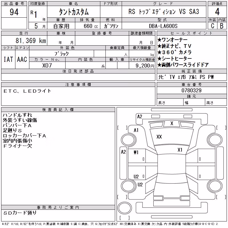 DAIHATSU TANTO