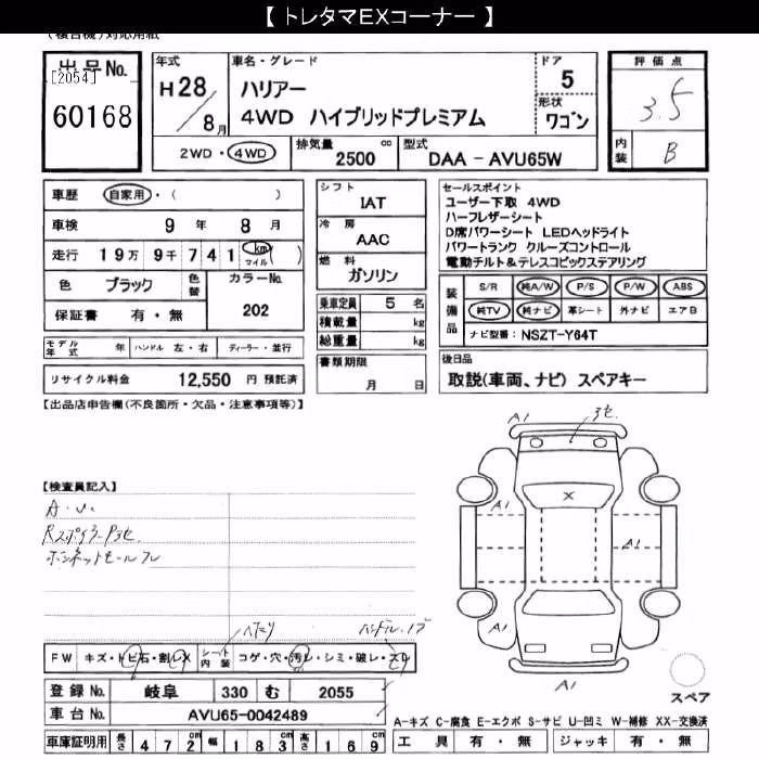 TOYOTA HARRIER