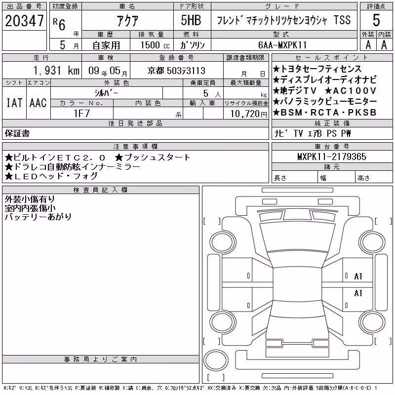 TOYOTA AQUA