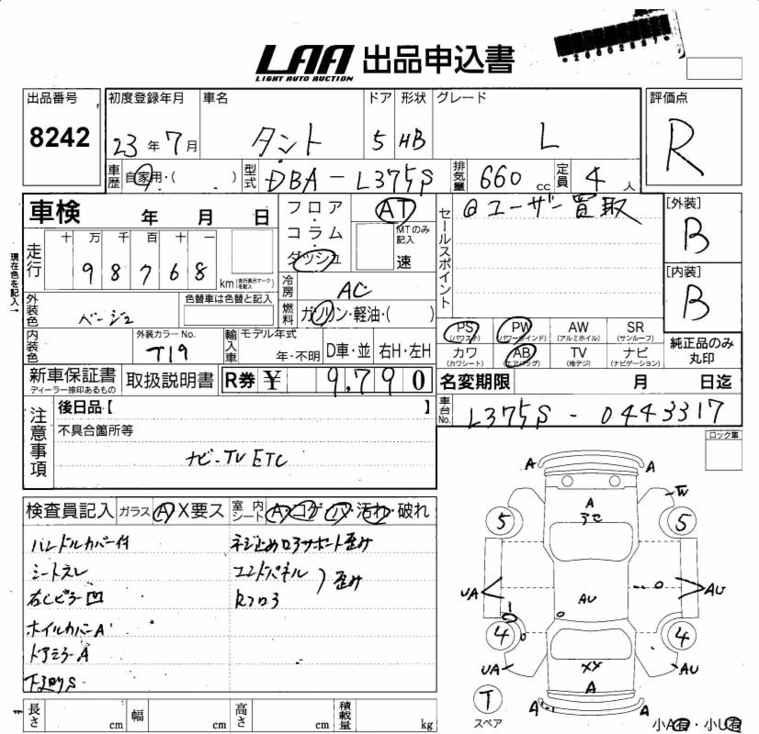 DAIHATSU TANTO
