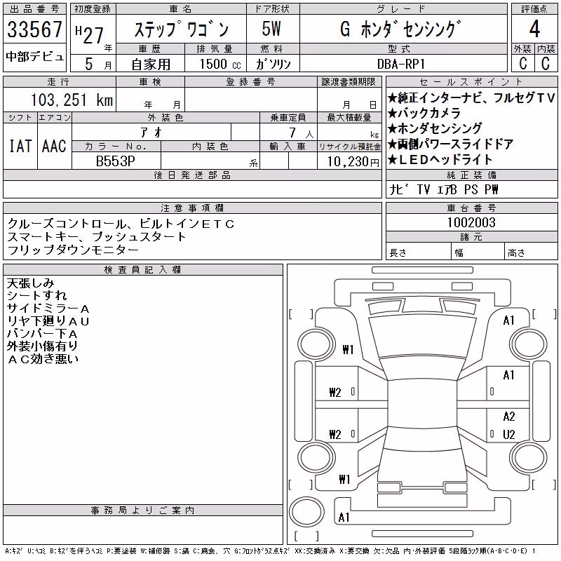 HONDA STEPWGN