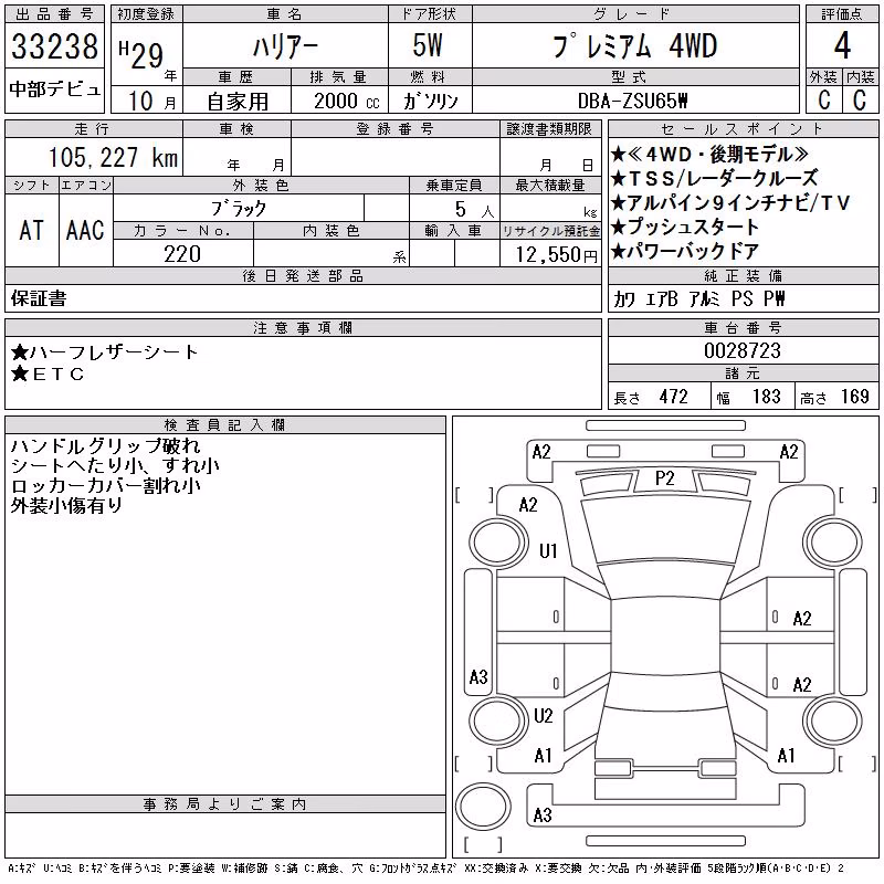 TOYOTA HARRIER