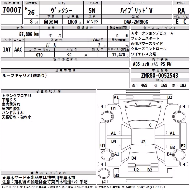 TOYOTA VOXY