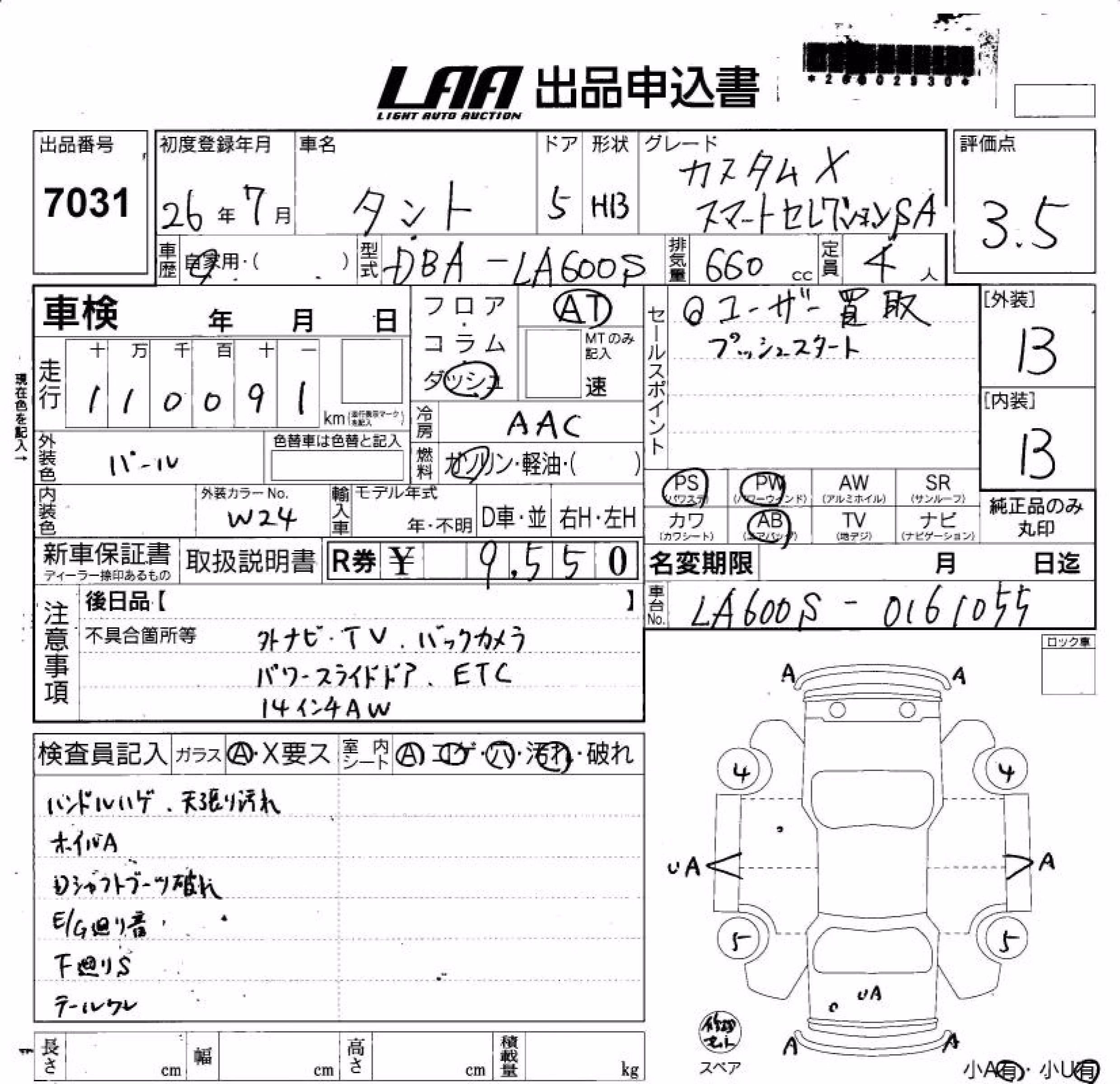 DAIHATSU TANTO