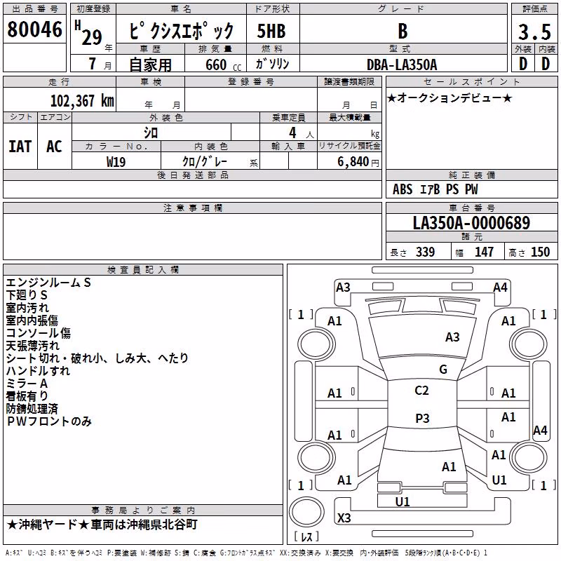 TOYOTA PIXIS EPOCH